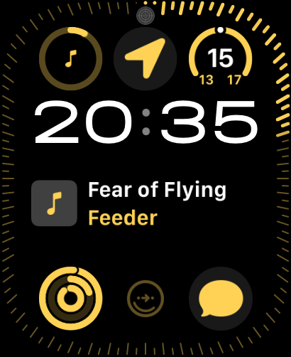 Tinted Kanora Now Playing complication